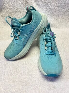 ASICS GEL-NIMBUS 26 Women’s Blue Running Sneakers Size 9.5